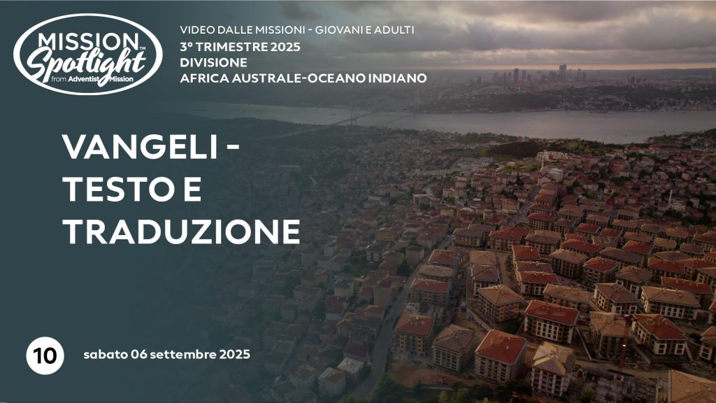 Video Missioni - n. 10 - III trimestre 2025